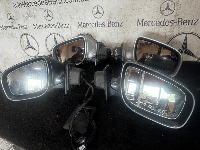 2118101376 Mercedes дзеркало заднього виду, ліве