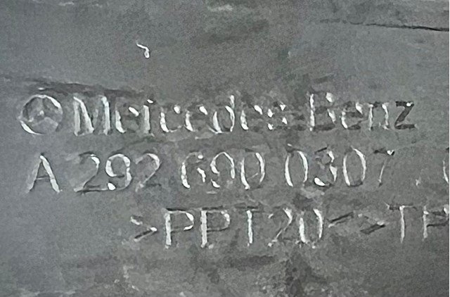 Купити A2926900307 Mercedes 
