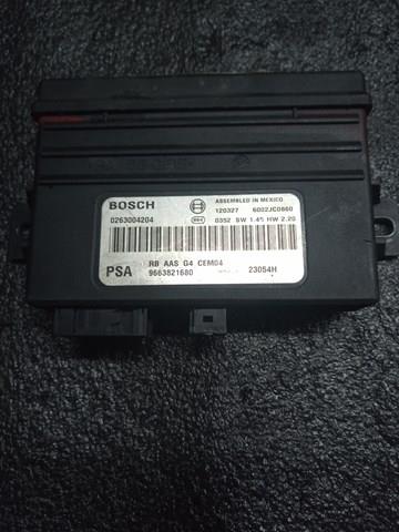 0263004204 Peugeot/Citroen Модуль (блок ЕБУ) управління парктроніком