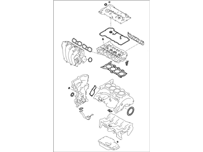 209102EH03 Hyundai/Kia Набір прокладок двигуна