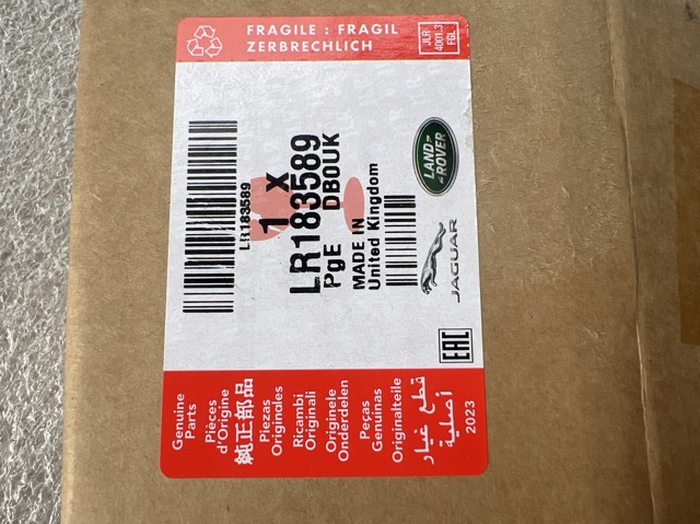 Land Rover LR183589 ціна, від 132.83 USD