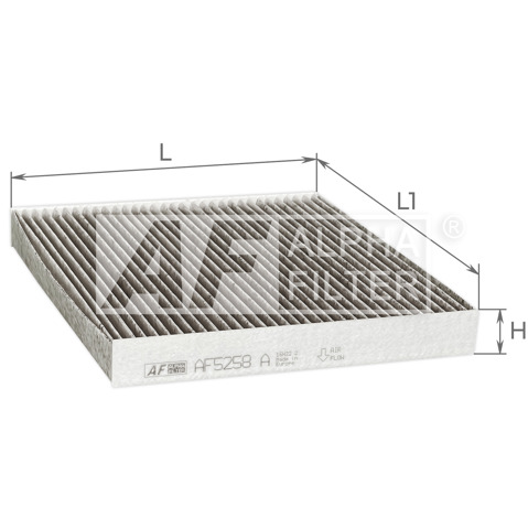 Фільтр салону AF5258A Alpha Filter