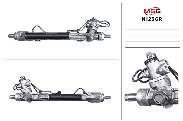 490013TA1A Nissan/Infiniti Рейковий рульовий механізм