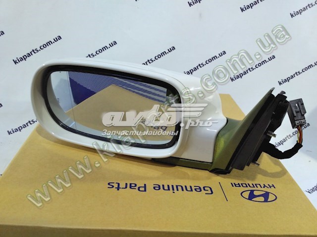 Ліве бокове дзеркало 876103L310 Hyundai/Kia