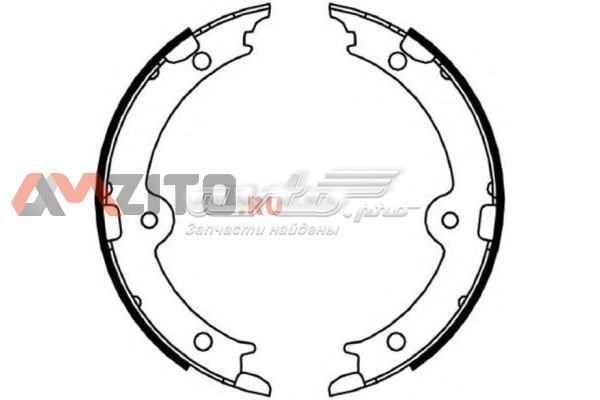 Колодки ручника / стоянкового гальма Nibk FN0659 ціна, від 23.51 USD