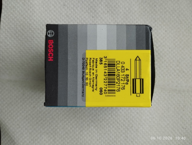 PDLLA160P2176 Wuzetem Розпилювач дизельної форсунки