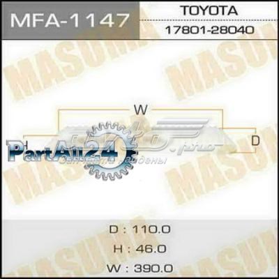 Фільтр повітряний Masuma MFA1147