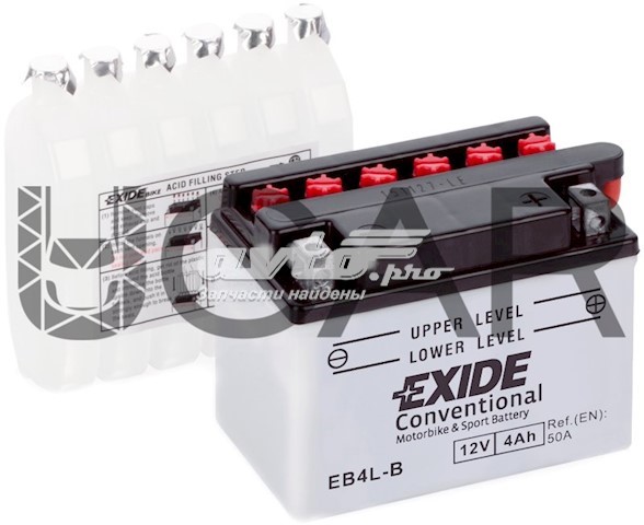 Купити Акумулятор Exide 4 А/г (EB4LB)
