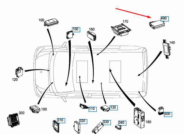 Mercedes A4479006304