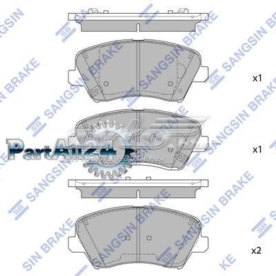 Гальмівні колодки Sangsin SP1842 ціна, від 23.99 USD