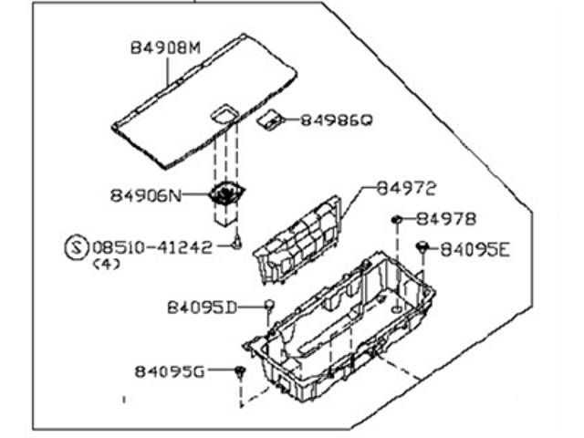 Купити 849753JS1A Nissan/Infiniti 