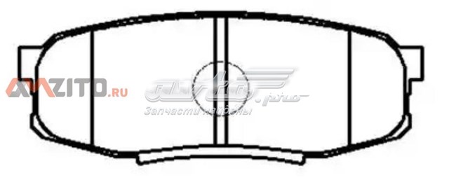 Купити HP5214 HSB Задні колодки