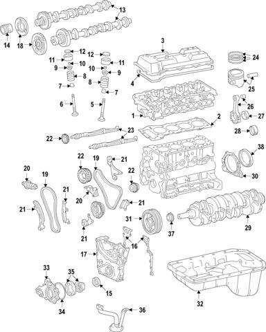 Башмак натяжителя цепи TOYOTA 1356275010