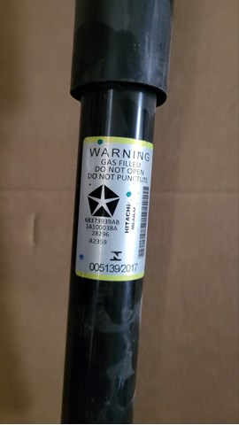 Амортизатор задній Chrysler 68373939AB ціна, від 50.67 USD