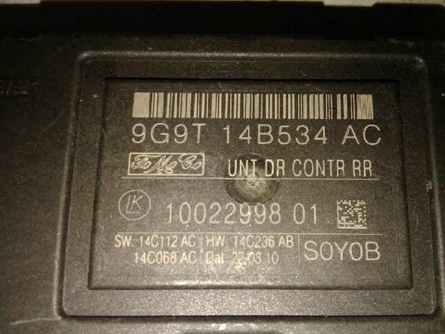 Блок комфорту передніх дверей Ford 9G9T14B534AC ціна, від 17.08 USD