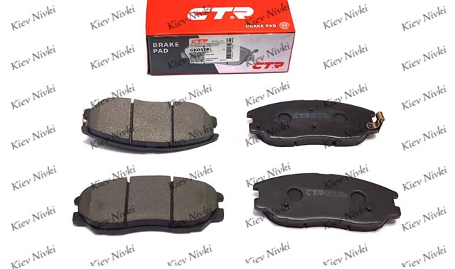 Гальмівні колодки CTR GK0470 ціна, від 25.70 USD