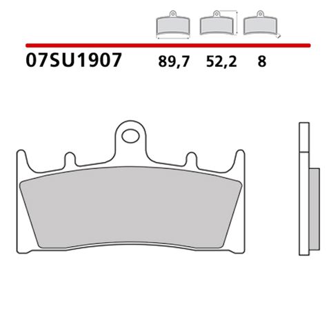  Brembo 07SU1907 ціна, від 43.50 USD