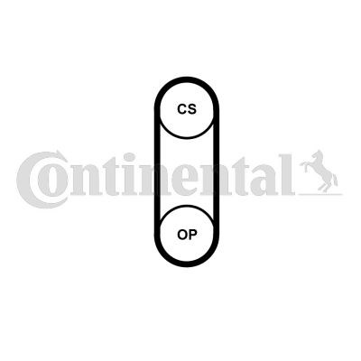 Купити CT1234 Continental/Siemens Ремінь масляного насосу