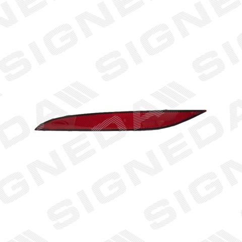 Катафот (відбивач) заднього бампера, лівий Signeda ZTS1403L ціна, від 13.86 USD