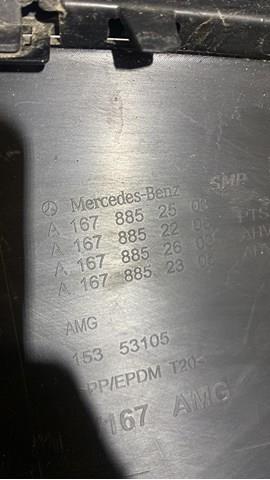 Накладка бампера переднього Mercedes A1678852205 ціна, від 190.03 USD