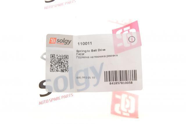 Пружина натягувача привідного ременя Solgy 110011 ціна, від 6.68 USD