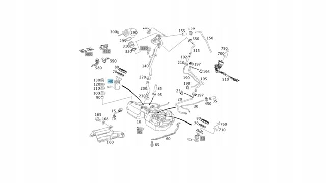  Mercedes A2114703694 ціна, від 98.80 USD