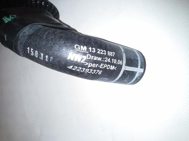 6818639 General Motors Шланг радіатора опалювача/грубки