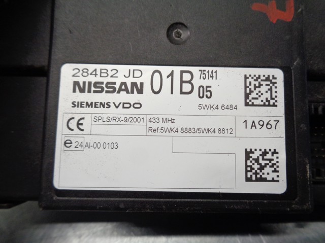 284B2JD01B Nissan/Infiniti 