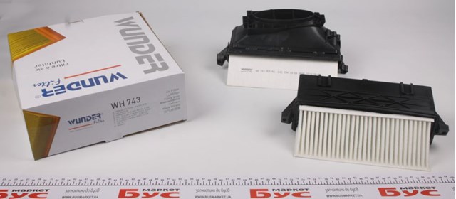 WH743 Wunder Повітряний фільтр двигуна