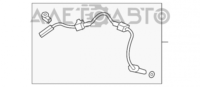 Купити HABS03144 Hotaru Датчик АБС (ABS) задній, правий