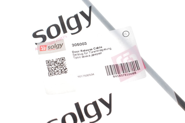 Трос відкривання двері задньої 305003 Solgy