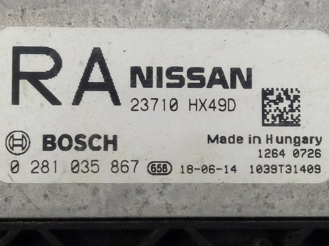 23710HX49D Nissan/Infiniti Блок електронного управління