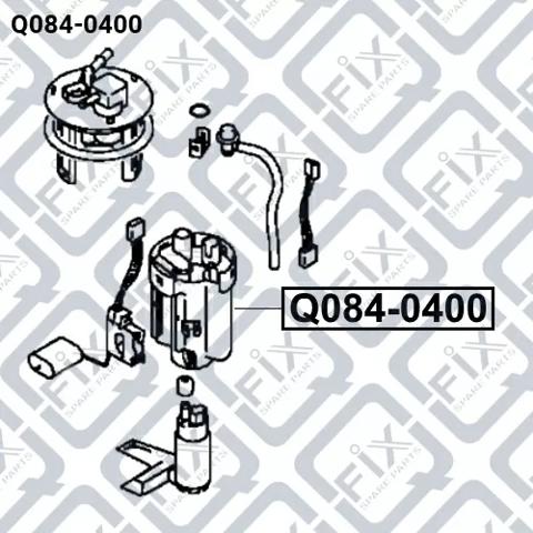 Фільтр тонкого очищення палива Q-fix Q0840400 ціна, від 13.99 USD