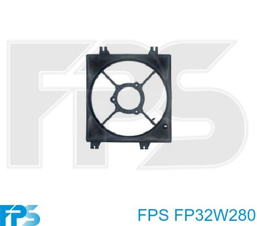 FP32W280 FPS Електровентилятор кондиціонера в зборі (двигун + крильчатка)