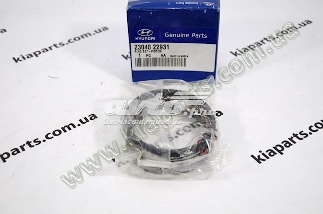 2304022931 Hyundai/Kia кільця поршневі комплект на мотор, 1-й ремонт (+0,25)