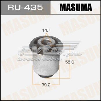 RU435 Masuma Сайлентблок переднього нижнього важеля