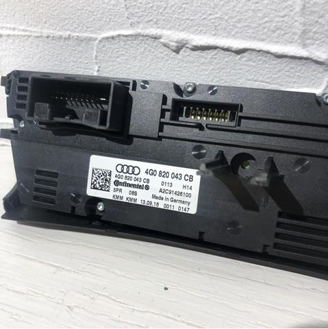 Блок управління кондиціонером 4G0820043CB5PR VAG
