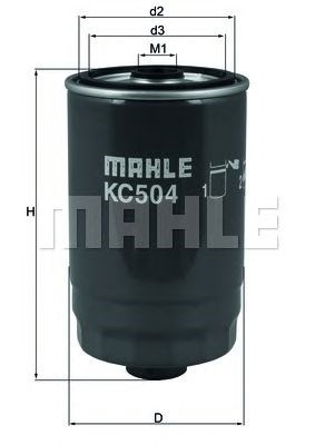 KC504 Mahle Original фільтр паливний