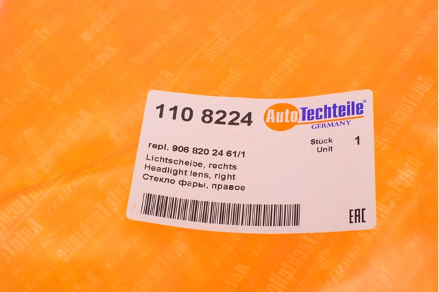 Скло фари правої 1108224 Autotechteile