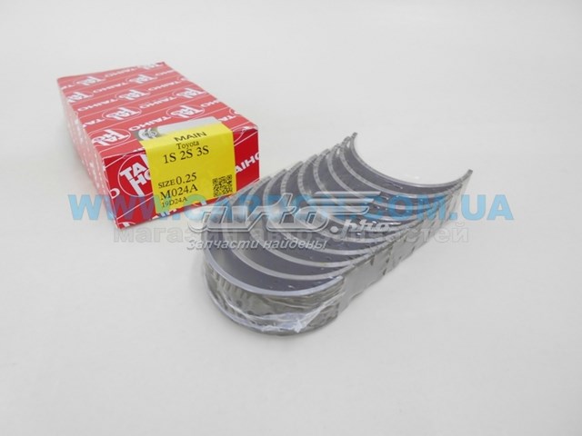 Вкладиші коленвала, корінні, комплект, 1-й ремонт (+0,25) Taiho M024A025 ціна, від 10.62 USD