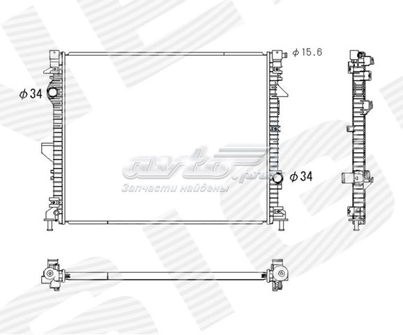 Радіатор RA13554Q Signeda
