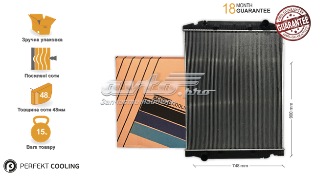 Радіатор охолодження Perfekt Cooling 701IV111901