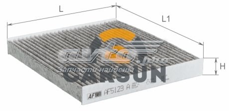 Фільтр салону AF5123A Alpha Filter