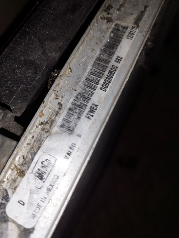 DG938005DC Ford Радіатор охолодження двигуна