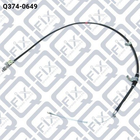 Трос стоянкового гальма задній правий Q-fix Q3740649 ціна, від 24.54 USD