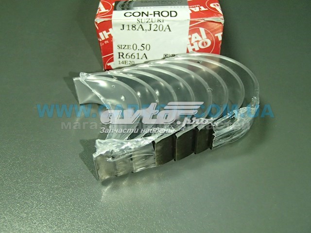 R661A050 Taiho Вкладиші коленвала, шатунні, комплект, 2-й ремонт (+0,50)