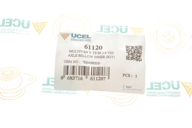 Пильник ШРУСа внутрішній, правий Uc-el 61120 ціна, від 9.49 USD