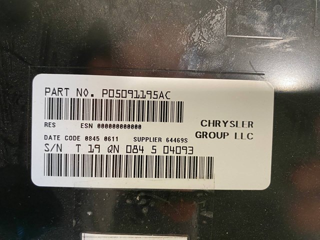  P05091195AC Chrysler