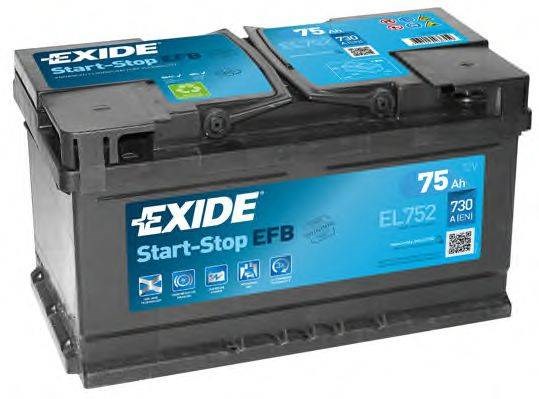 Автомобільна батарея EL752 EXIDE