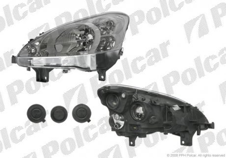 Фара правая Polcar 579210E ціна, від 128.69 USD